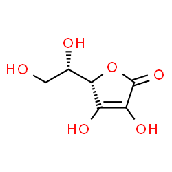 ChemSpider 2D Image | L-isoascorbic acid | C6H8O6