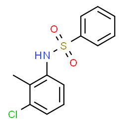 ChemSpider 2D Image | 3'-Chloro-2'-methylbenzenesulfonanilide | C13H12ClNO2S