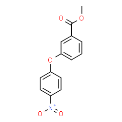 ChemSpider 2D Image | Methyl 3-(4-nitrophenoxy)benzoate | C14H11NO5