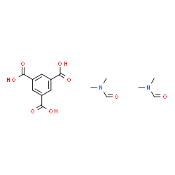 ChemSpider 2D Image | 1,3,5-Benzenetricarboxylic acid - N,N-dimethylformamide (1:2) | C15H20N2O8