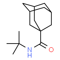 ChemSpider 2D Image | N-tert-Butyladamantane-1-carboxamide | C15H25NO
