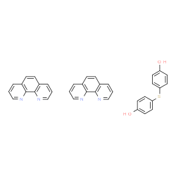 ChemSpider 2D Image | 4,4'-Sulfanediyldiphenol - 1,10-phenanthroline (1:2) | C36H26N4O2S