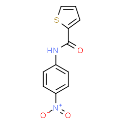 ChemSpider 2D Image | N-(4-Nitrophenyl)-2-thiophenecarboxamide | C11H8N2O3S