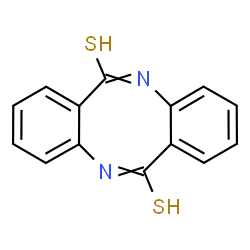 ChemSpider 2D Image | Dibenzo[b,f][1,5]diazocine-6,12(5H,11H)-dithione | C14H10N2S2