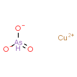 ChemSpider 2D Image | copper dioxido-oxo-arsenic | AsCuO3