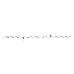 ChemSpider 2D Image | 1,12-Diheptyl 2,5,8,11-tetraoxadodecanedioate | C22H42O8