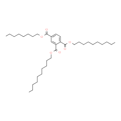 ChemSpider 2D Image | 1,2-Didecyl 4-octyl 1,2,4-benzenetricarboxylate | C37H62O6