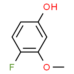 ChemSpider 2D Image | 4-Fluoro-3-methoxyphenol | C7H7FO2