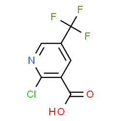 ChemSpider 2D Image | 2-Chloro-5-(trifluoromethyl)nicotinic acid | C7H3ClF3NO2