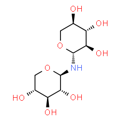 ChemSpider 2D Image | Di-b-D-Xylopyranosylamine | C10H19NO8
