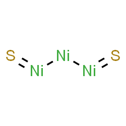 ChemSpider 2D Image | bis(thioxonickelio)nickel | Ni3S2