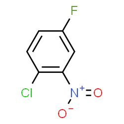 ChemSpider 2D Image | 1-Chloro-4-fluoro-2-nitrobenzene | C6H3ClFNO2