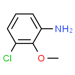 ChemSpider 2D Image | 3-Chloro-O-anisidine | C7H8ClNO