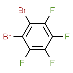 ChemSpider 2D Image | 1,2-Dibromotetrafluorobenzene | C6Br2F4