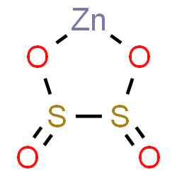 ChemSpider 2D Image | [Dithionito(2-)-kappa~2~O,O']zinc | O4S2Zn