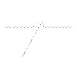 ChemSpider 2D Image | 1,2,3-Tri-O-stearoyl-D-glucitol | C60H116O9