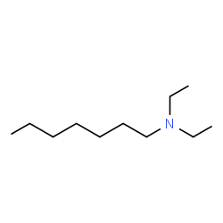 ChemSpider 2D Image | N,N-Diethyl-1-heptanamine | C11H25N
