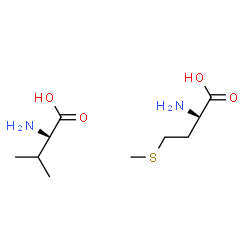 ChemSpider 2D Image | D-Methionine - L-valine (1:1) | C10H22N2O4S