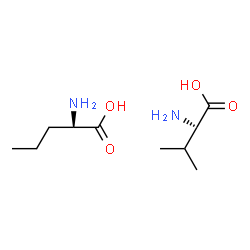 ChemSpider 2D Image | D-Norvaline - L-valine (1:1) | C10H22N2O4