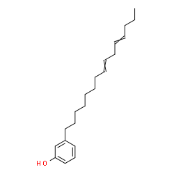 ChemSpider 2D Image | 3-(8,11-Pentadecadien-1-yl)phenol | C21H32O