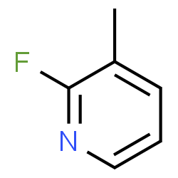 ChemSpider 2D Image | 2-Fluoro-3-picoline | C6H6FN
