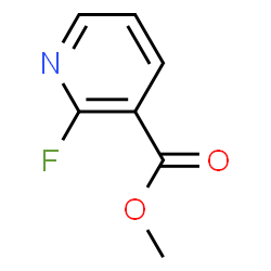 ChemSpider 2D Image | Methyl 2-fluoronicotinate | C7H6FNO2