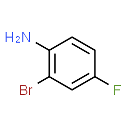 ChemSpider 2D Image | 2-Bromo-4-fluoroaniline | C6H5BrFN