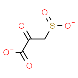 ChemSpider 2D Image | 2-Oxo-3-sulfinatopropanoate | C3H2O5S