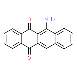 ChemSpider 2D Image | 6-Amino-5,12-tetracenedione | C18H11NO2