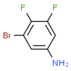 ChemSpider 2D Image | 3-Bromo-4,5-difluoroaniline | C6H4BrF2N