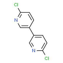 ChemSpider 2D Image | 6,6'-Dichloro-3,3'-bipyridine | C10H6Cl2N2