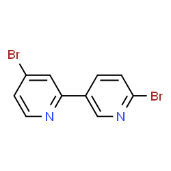 ChemSpider 2D Image | 4,6'-Dibromo-2,3'-bipyridine | C10H6Br2N2