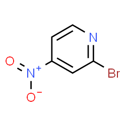 ChemSpider 2D Image | 2-Bromo-4-nitropyridine | C5H3BrN2O2