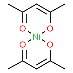 ChemSpider 2D Image | Bis[4-(hydroxy-kappaO)-3-penten-2-onato-kappaO]nickel | C10H14NiO4