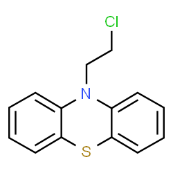 ChemSpider 2D Image | 10-(2-Chloroethyl)-10H-phenothiazine | C14H12ClNS