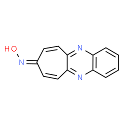 ChemSpider 2D Image | N-Hydroxy-8H-cyclohepta[b]quinoxalin-8-imine | C13H9N3O