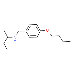 ChemSpider 2D Image | N-(4-Butoxybenzyl)-2-butanamine | C15H25NO