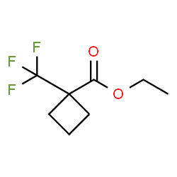 ChemSpider 2D Image | Ethyl 1-(trifluoromethyl)cyclobutanecarboxylate | C8H11F3O2