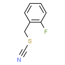 ChemSpider 2D Image | 2-Fluorobenzyl thiocyanate | C8H6FNS