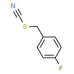 ChemSpider 2D Image | 4-Fluorobenzyl thiocyanate | C8H6FNS