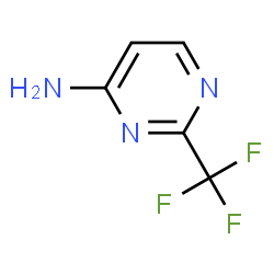 ChemSpider 2D Image | 2-(trifluoromethyl)pyrimidin-4-amine | C5H4F3N3