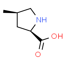 ChemSpider 2D Image | (4R)-4-Methyl-D-proline | C6H11NO2