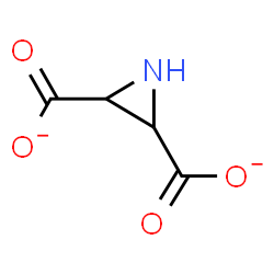 ChemSpider 2D Image | 2,3-Aziridinedicarboxylate | C4H3NO4