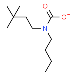 ChemSpider 2D Image | Butyl(3,3-dimethylbutyl)carbamate | C11H22NO2