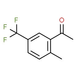 ChemSpider 2D Image | 1-[2-Methyl-5-(trifluoromethyl)phenyl]ethanone | C10H9F3O