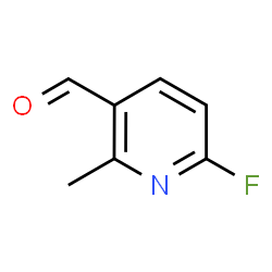 ChemSpider 2D Image | 6-Fluoro-3-formyl-2-picoline | C7H6FNO