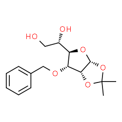 ChemSpider 2D Image | 3-O-Benzyl-1,2-O-isopropylidene-beta-L-talofuranose | C16H22O6