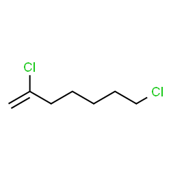 ChemSpider 2D Image | 2,7-Dichlorohept-1-ene | C7H12Cl2