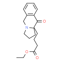 ChemSpider 2D Image | ethyl 6-oxo-6-[2-(pyrrolidinomethyl)phenyl]hexanoate | C19H27NO3