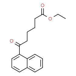 ChemSpider 2D Image | Ethyl 6-(1-naphthyl)-6-oxohexanoate | C18H20O3